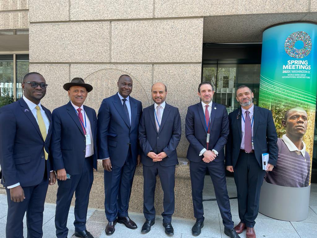 TheOPECFund's tweet photo. The #OPECFund at the @WorldBank Spring Meetings โก๏ธ Africa is the largest region of engagement for @TheOPECFund and we were happy to reiterate our unwavering support in a meeting with @africa_finance President & CEO Samaila Zubairu. ๐ค ๐ #ReshapingDevelopment https://t.co/DnDEwWgP43