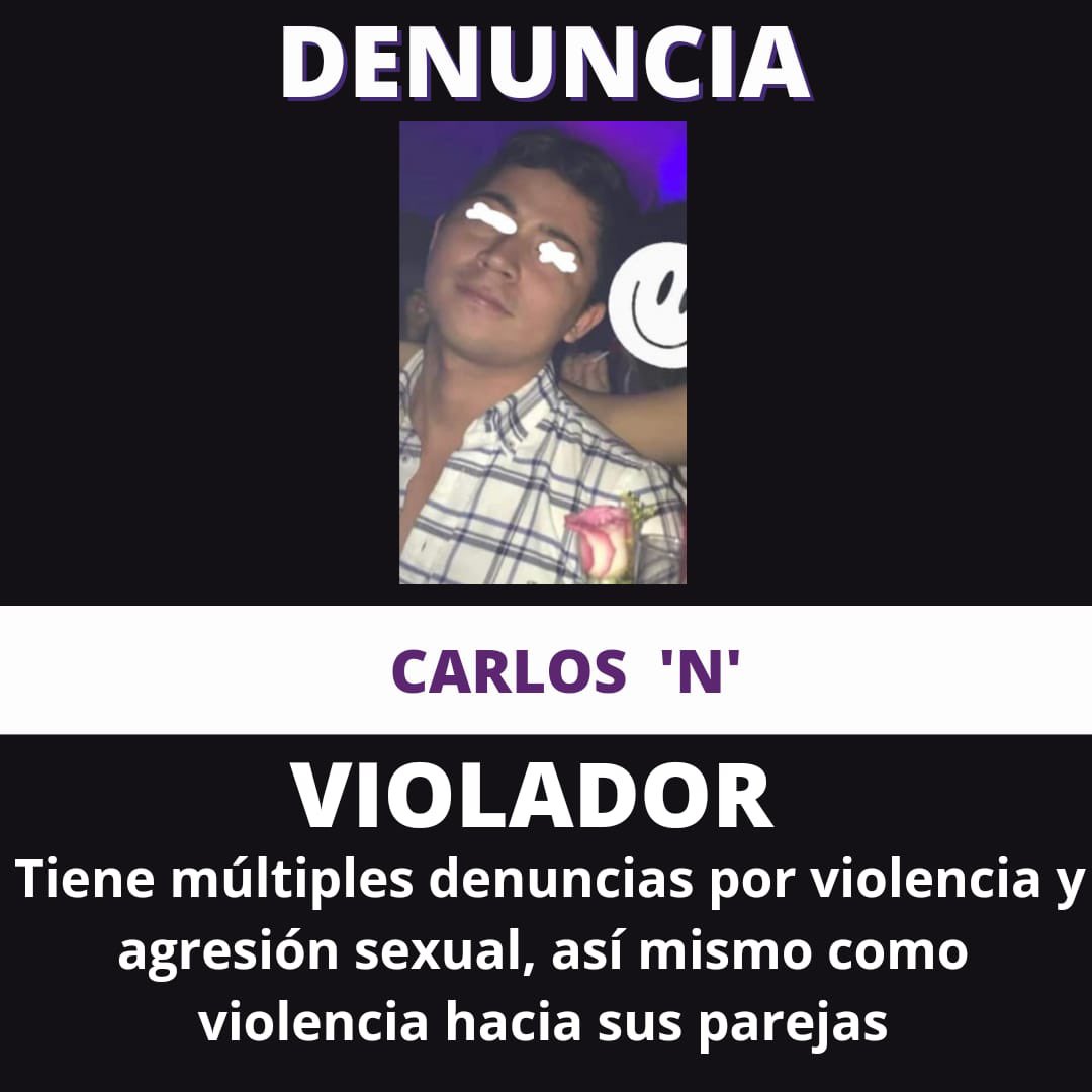 PoderosxsTab's tweet photo. ¡DENUNCIA PÚBLICA! 

#denunciaacososexual #leyolimpia #tendederodeacosadores #denunciafeminista https://t.co/lshEdjrNik