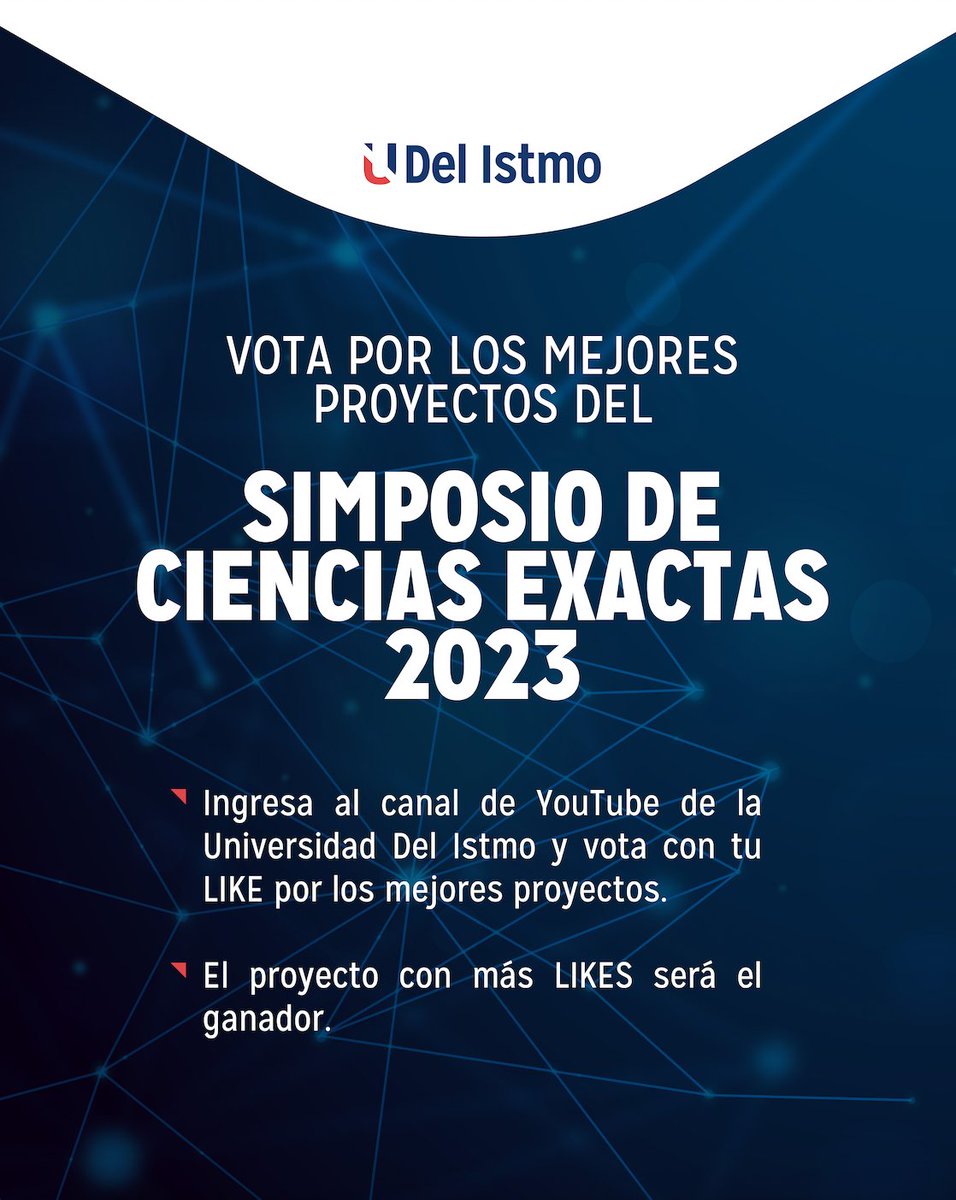 udelistmo's tweet photo. Como parte de las actividades en el marco del Simposio de Ciencias Exactas, organizado por la Facultad de Ingeniería, se está realizando un concurso interno de proyectos realizados por los estudiantes. Te Invitamos a votar por tu favorito aquí: https://t.co/AZDSfH7KBI https://t.co/2gHWdCFYVz