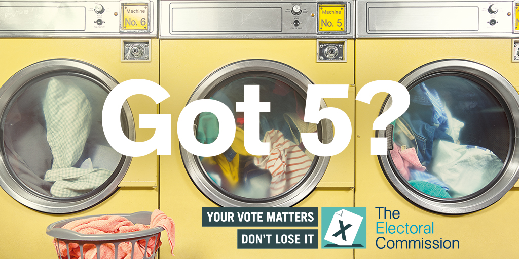 RochdaleCouncil's tweet photo. Midnight on Monday (17 April) is the deadline to register to vote in the #localelections on 4 May. If you're not already registered, make sure you #RegisterToVote soon at https://t.co/z4XbMYGKR7 #Got5 https://t.co/BnGwHTEjv9