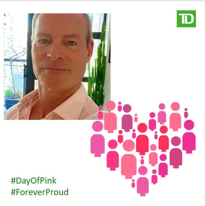 Wearing pink today for International Day of Pink. A day to seek the end to anti-bulling and anti-homophobia. 

#DayofPink #diversityandinclusion #ForeverProud🏳️‍🌈🏳️‍⚧️ #ForeverProgressing