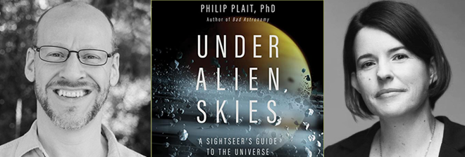 In one week! @BadAstronomer and @aussiastronomer present UNDER ALIEN SKIES: A SIGHTSEER'S GUIDE TO THE UNIVERSE Details and registration: science.fas.harvard.edu/event/harvard-…
