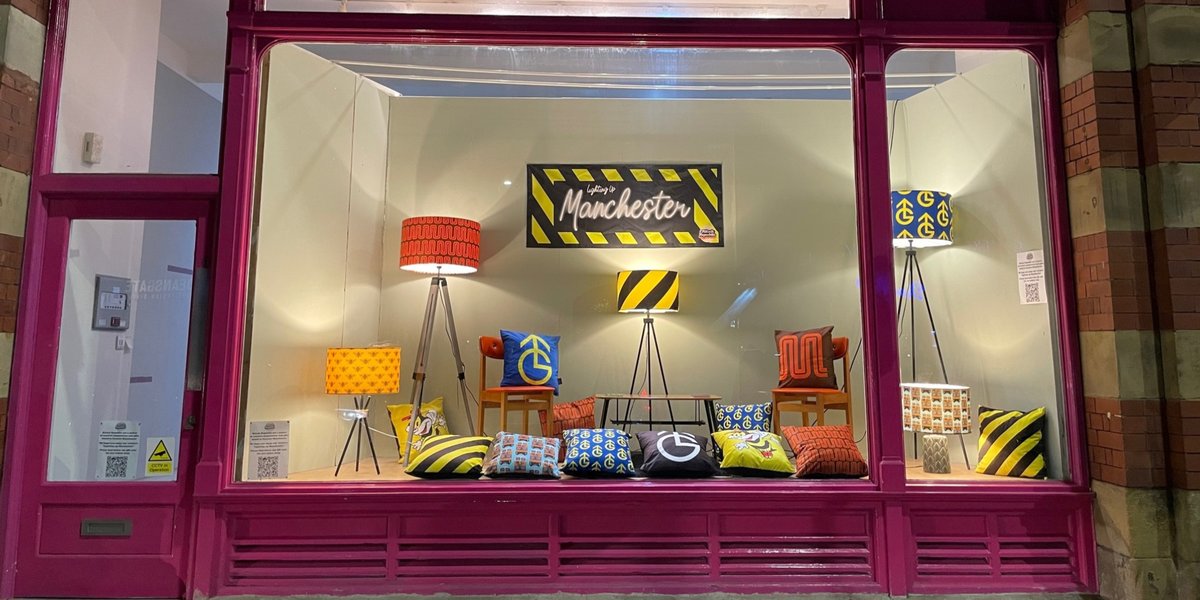 🌟 Farewell to our Deansgate Window 🌟
Thanks so much to @GNWManchester & Dez Rez Artist Projects for this opportunity & thanks to everyone who has visited the display. Our display will forever be available to view in the wonderful pink shop on Google Maps!  #manchester
