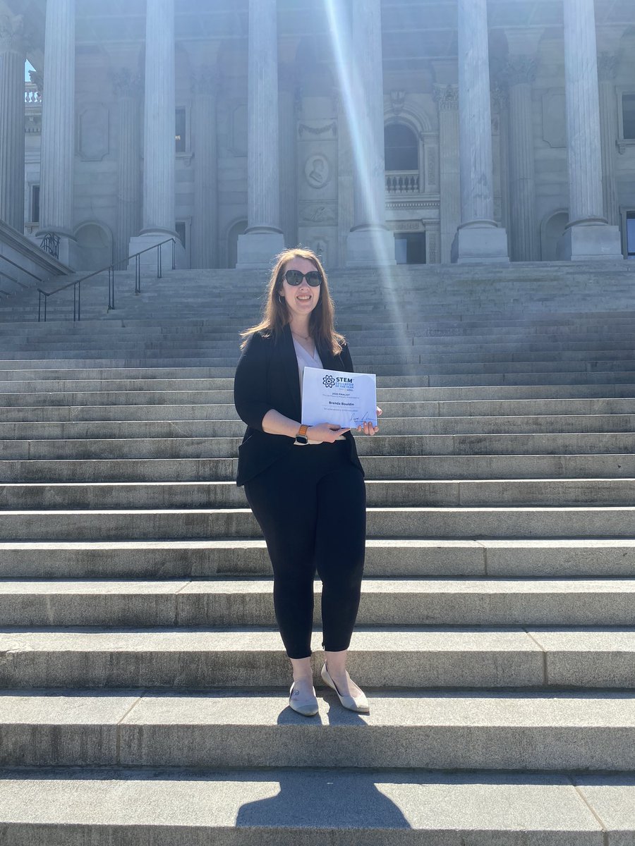 MrsBouldinSTEM's tweet photo. I’m completely humbled and grateful that today I got to speak in the lobby of the SC State House and tell the incredible story of what our students and educators are doing at @BlueRidgeEl as a SC STEM EoY finalist. @OconeeSC_school #StoriesInSTEM @SCCMS_STEM https://t.co/BOadbsHPmX
