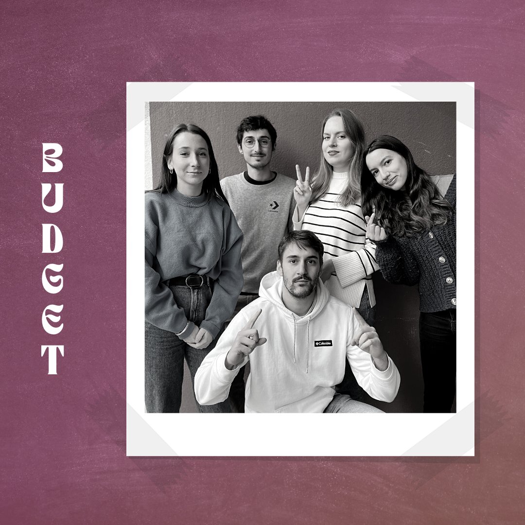 Découvrez aujourd’hui la team budget composée de : Chaimae, Nicolas, Sarah, Titouan et Ksenia 😁

Une équipe qui permet de faire le lien entre les acteurs institutionnels de l’université et les différentes teams de l’ORCO 🤝

Hâte de découvrir la dernière team ? 😎