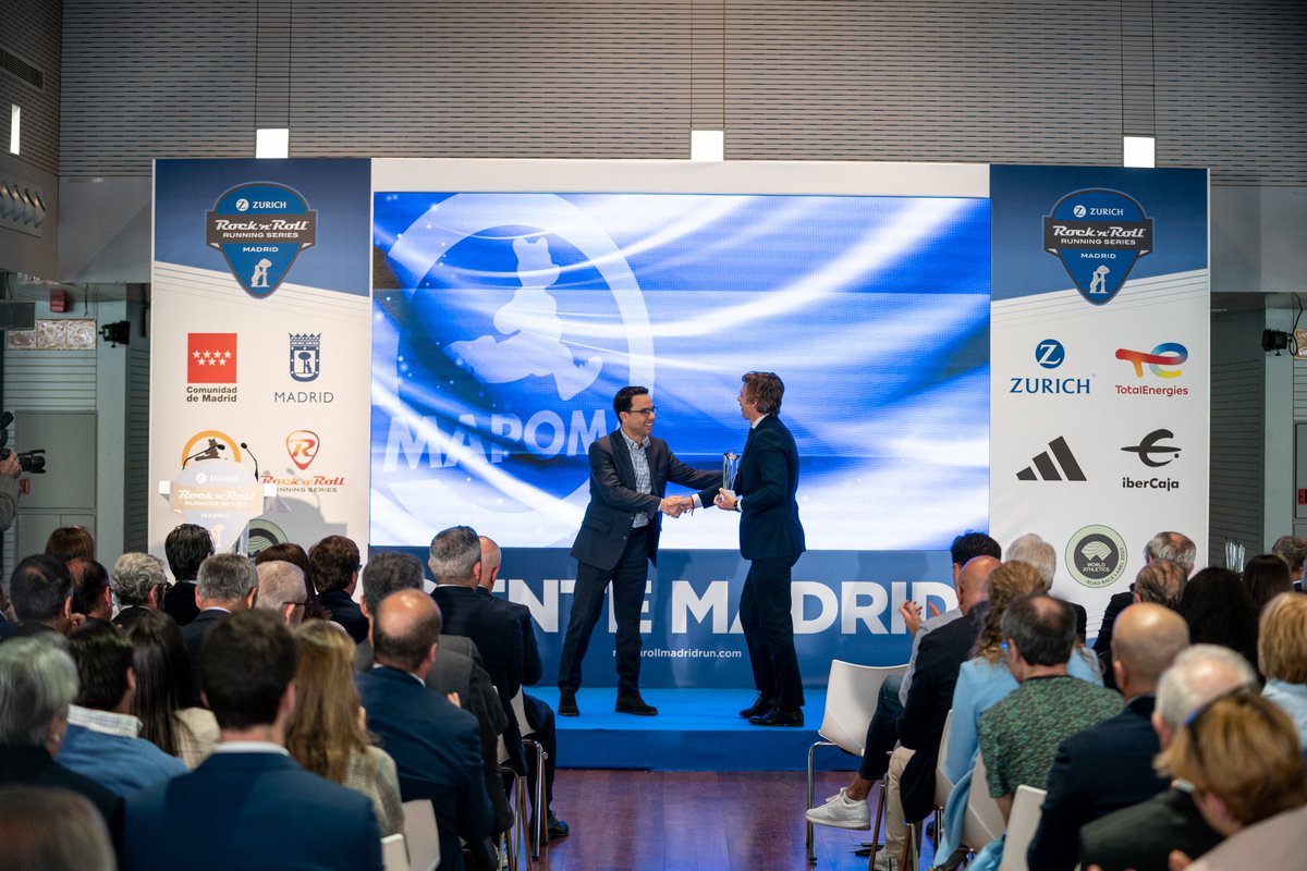 Nuestro <a href="/RunningPdC/">Circuito Nacional Running PdC</a> ha sido reconocido en la presentación de <a href="/RNRmadmaraton/">Zurich RNR Running Series Madrid</a> por nuestra iniciativa solidaria 1km=1kg, con la que, gracias a los 100.000 corredores que participan cada año, hemos donado 5M de kg de plátanos a bancos de alimentos. ¡Muy agradecidos! 💛
