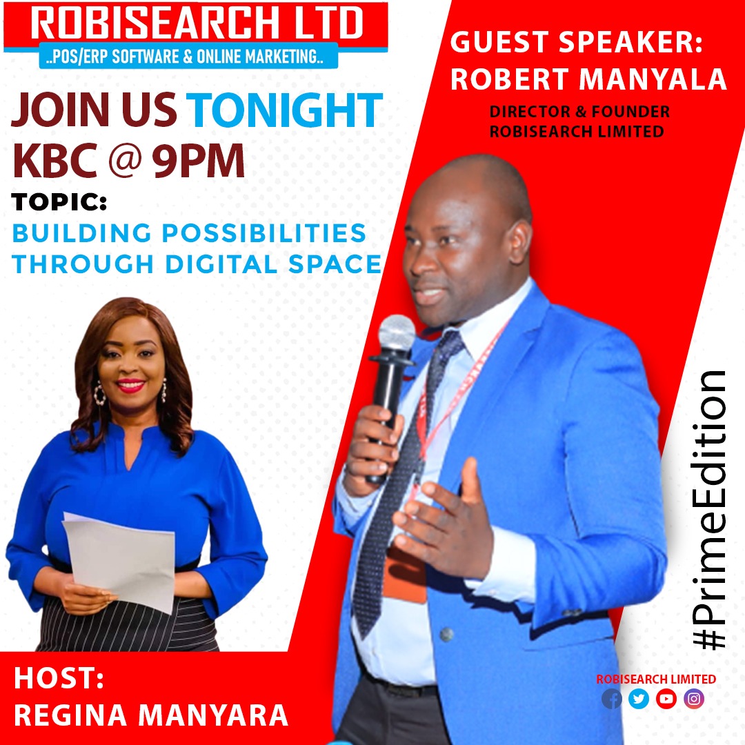 There's a lot to be learned tonight. Don't forget to  tune in at 9 pm🤝
#PrimeEdition
BusinessTech KBCtv9pm
Robisearch At KBCat9
ICTExpert At KBCtvAt9pm