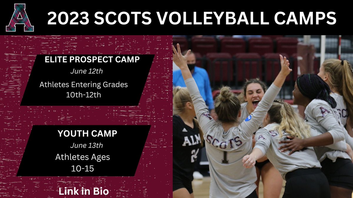 Alma College Volleyball tweet media