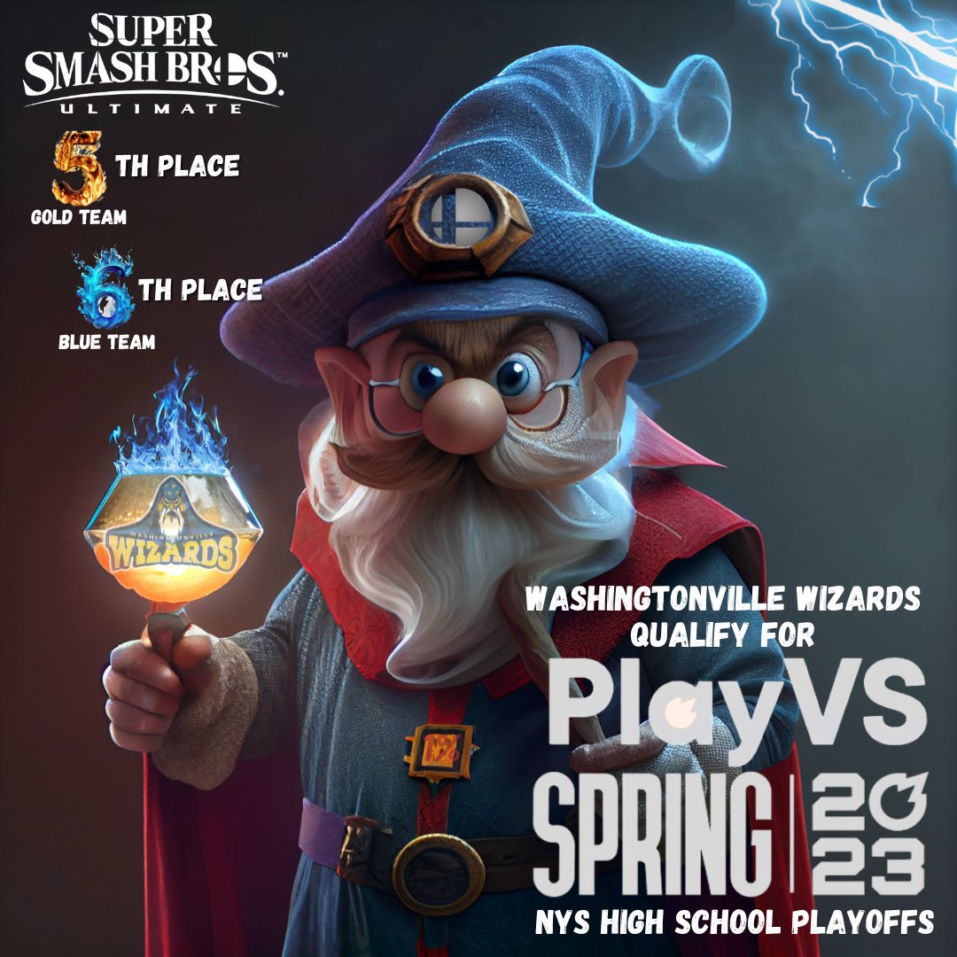 wcsd's tweet photo. Good luck to the Wizards Esports team as they begin PlayVS playoffs. Watch today's Smash Bros. match at 4 pm: https://t.co/KgyJm6bXOA https://t.co/iavs7LQ0zq