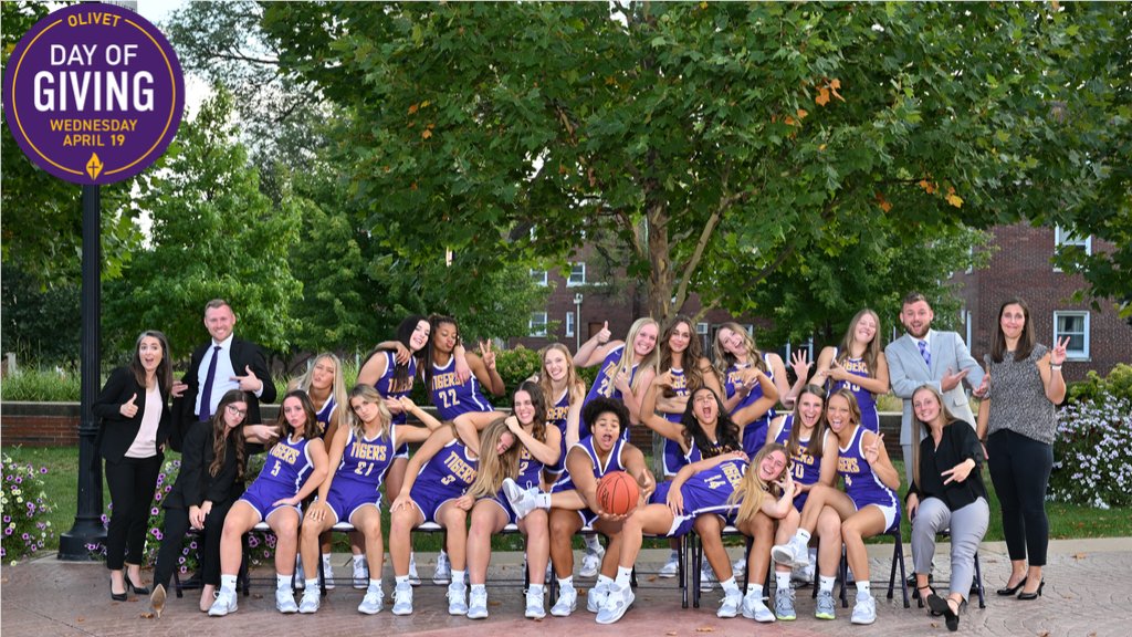 We are 1 WEEK AWAY from #ONUDayOfGiving! Make sure to mark your calendars and join Tigerball and hundreds of others in the Olivet community as we celebrate and support Olivet! <a href="/olivetnazarene/">Olivet Nazarene</a> <a href="/ONUAthletics/">ONU Tigers</a>