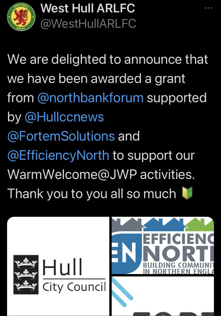 Thank you too to @northbankforum supported by @Hullccnews @FortemSolutions and @EfficiencyNorth