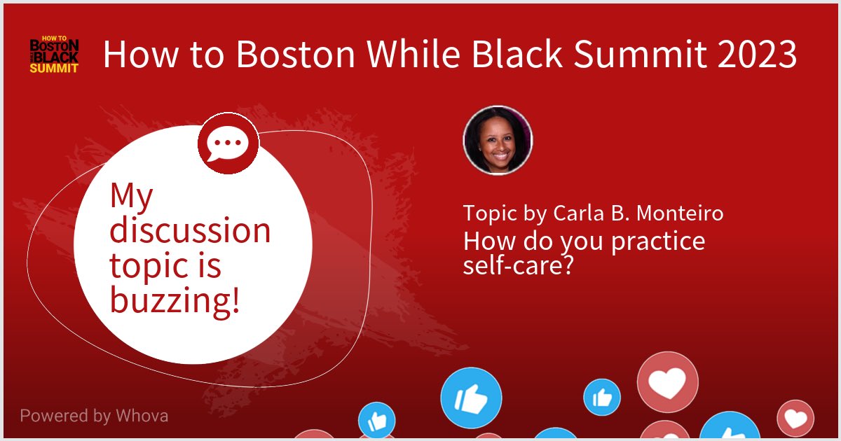 Wow, my thread is on fire! 🔥🔥🔥 Check out the discussion on the event app. #BWBSummit2023 - via #Whova event app ⁦@boswhileblack⁩