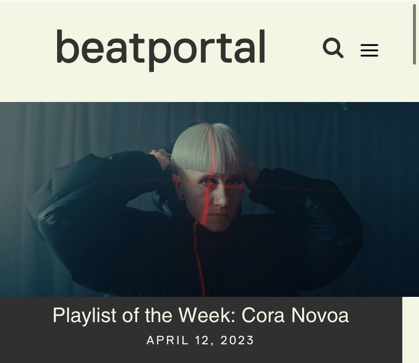 Cora Novoa (@coranovoa) on Twitter photo Happy to star doing some magic with <a href="/beatport/">Beatport</a> this season. Stay tuned ;) Exlusive playlist and words including massive tracks by #ElenaHauff <a href="/psykmusic/">psyk</a> <a href="/LSDXOXO_/">LSDXOXO</a> <a href="/VITALICOFFICIAL/">VITALIC OFFICIAL</a> <a href="/JensenIntercept/">Jensen Interceptor</a>
beatportal.com/news/playlist-… Happy to star doing some magic with <a href="/beatport/">Beatport</a> this season. Stay tuned ;) Exlusive playlist and words including massive tracks by #ElenaHauff <a href="/psykmusic/">psyk</a> <a href="/LSDXOXO_/">LSDXOXO</a> <a href="/VITALICOFFICIAL/">VITALIC OFFICIAL</a> <a href="/JensenIntercept/">Jensen Interceptor</a>
beatportal.com/news/playlist-…