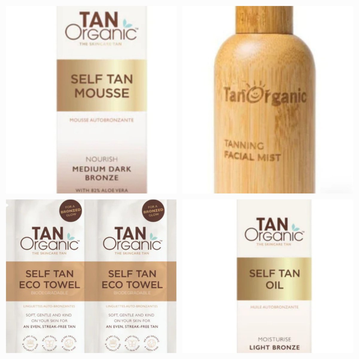 Some of our faves from @TanOrganic Perfect for creating a natural looking tan - an ideal pick me up in this dreary weather!!! #Tanorganic #NaturalTan #aunatural #ad #TanningAtHome #bronzedskin #sp #kindbrandcompany #gifted