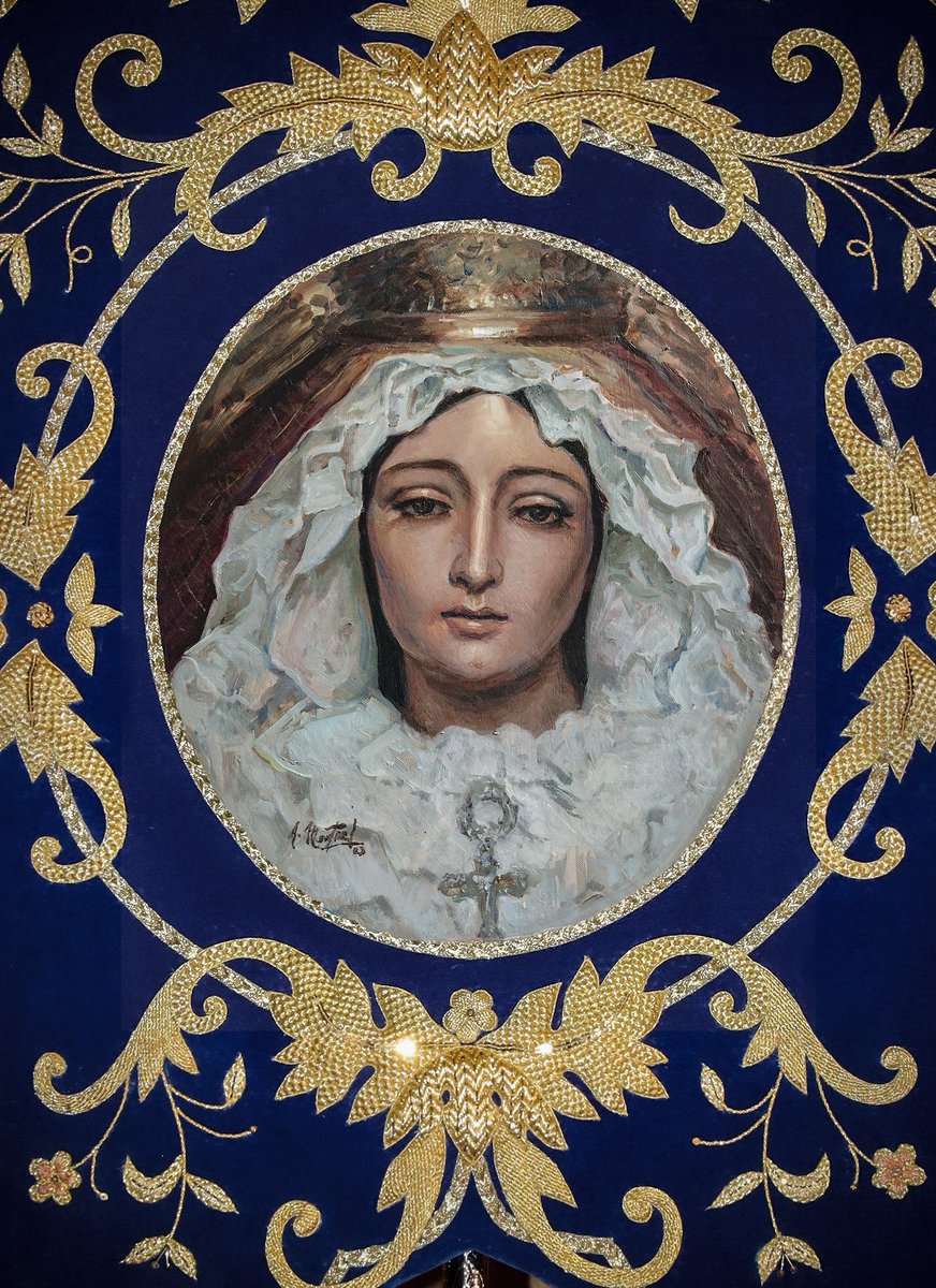 antonmg64's tweet photo. Mi ultimo trabajo presentado.
VIRGEN DE LA VICTORIA (Estandarte)
Agrupación de Cofradias de Marbella
Óleo sobre lienzo, 2023
Obra de Antonio Montiel https://t.co/eskoRS4VmU