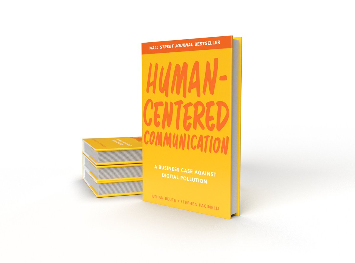 'Bringing an #industrial mindset to a #human endeavor leads to the misuse of tools and the mistreatment of people.'

- page 3 in intro to #HumanCentered #Communication 

📚To celebrate its 1-yr anniversary, we enhanced and made free the digital copy: bombbomb.com/freebook