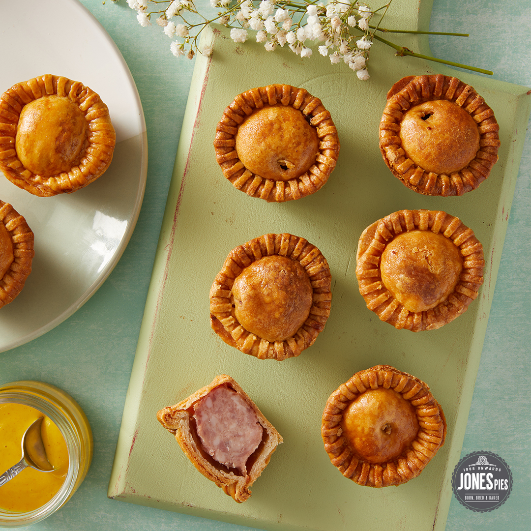 What sauce would you smother these Mini Pork Pies with? #Lunch #PorkPies