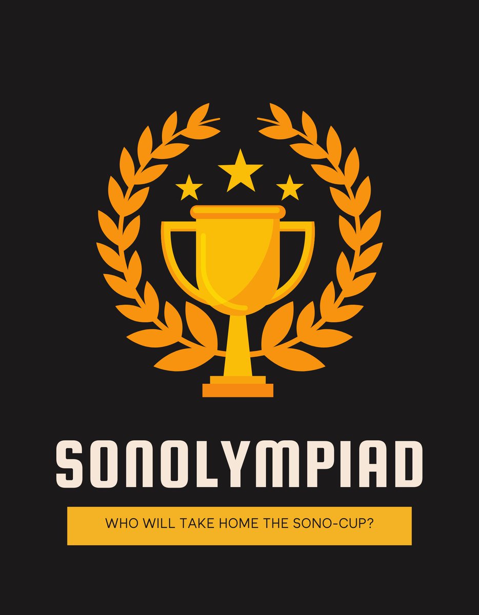 Only a few more days until the SONOlympiad! This Saturday 8 teams of medical students will face off in a series of ultrasound-based skills competitions. Do you have what it takes to face the wheel of doom?