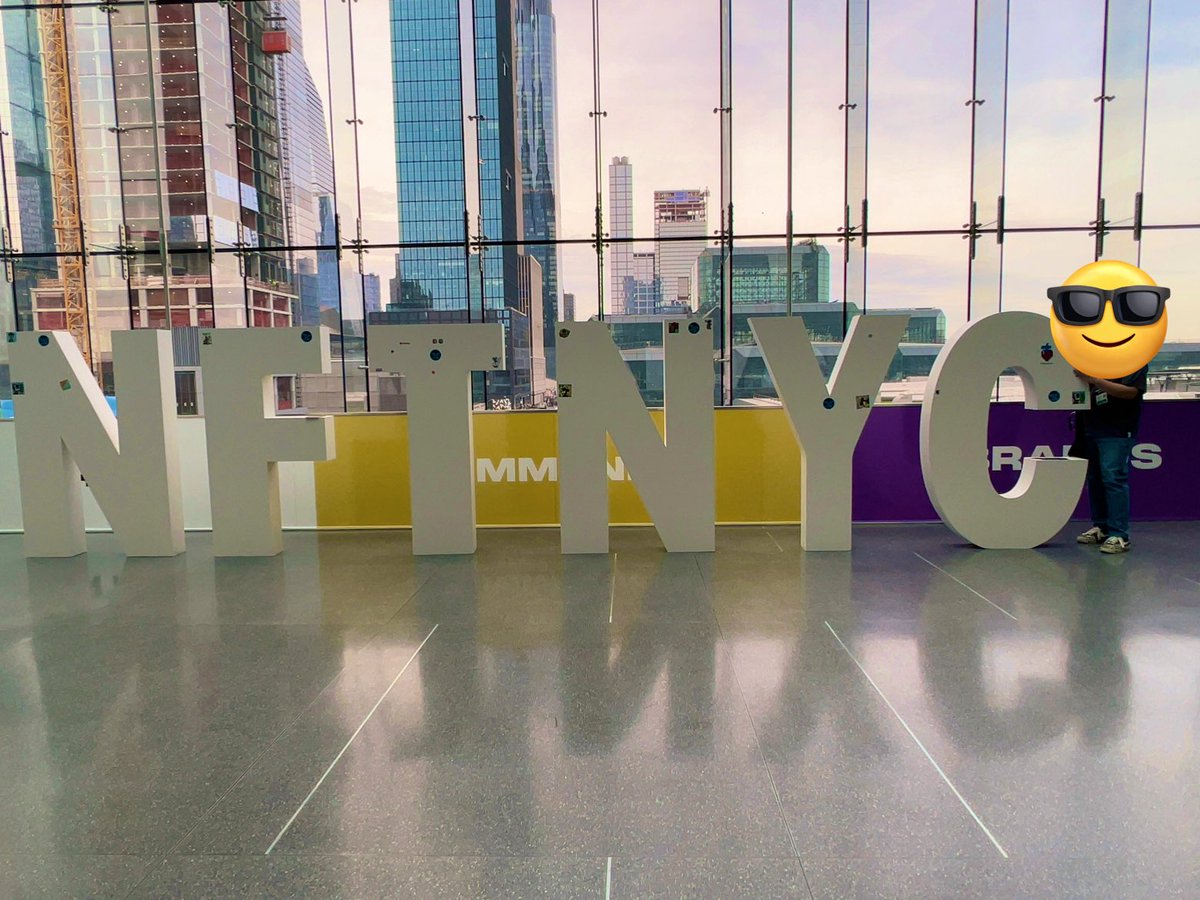 할거 다 하는 중 #NFTNYC #NFTNYC2023