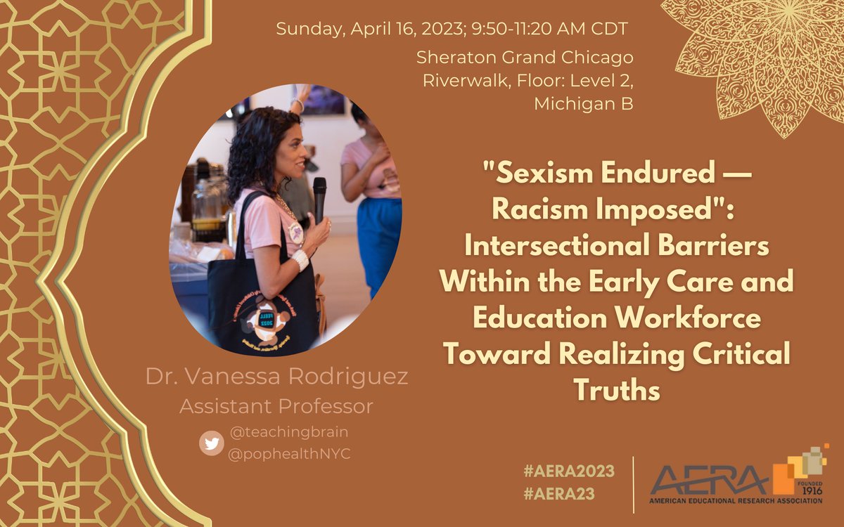 teachingbrain's tweet photo. @AERA_EdResearch #AERA2023 Come join us this Sunday! https://t.co/6LaftT5WIl https://t.co/EEGGRpATda