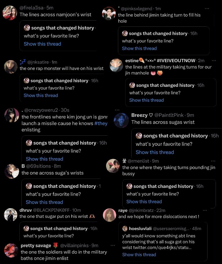 ysljks's tweet photo. all that over kpop? https://t.co/5ZytbXyWvn
