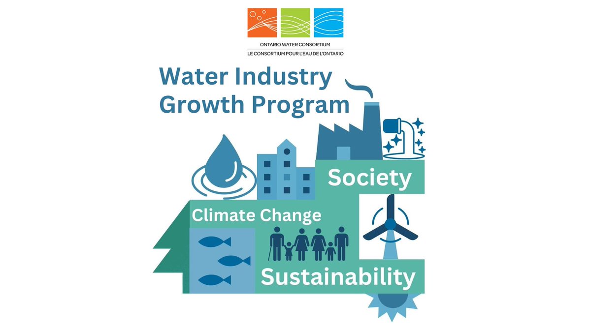 💧<a href="/OntarioWater/">Ontario Water Consortium</a> has a new funding opportunity for technology companies! #Water #Industry Growth Program’s objective is to support #technology development and adoption within the water sector.🎯
🖱Check out the WIG #Program details and eligibility criteria: ontariowater.ca/programs/wig-p…