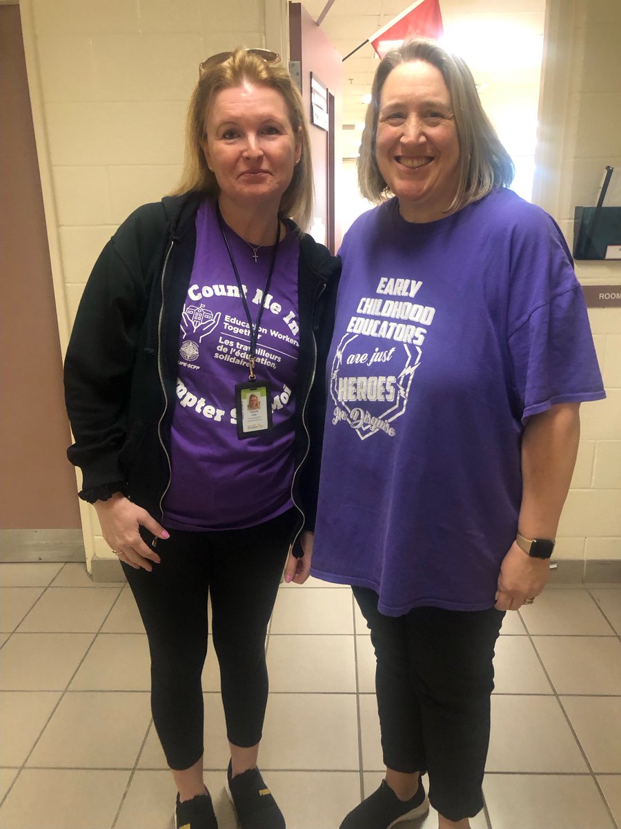 CUPE5200's tweet image. Education Worker Wednesday #solidarity #osbcu