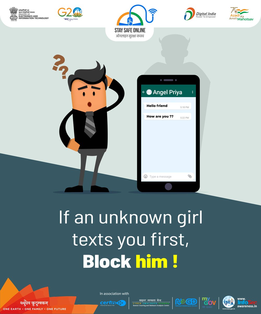 InfoSecAwa's tweet photo. Angel Priya can be a boy💔  So beware of such fraudulent people.
#besafe #staysafe #mygov #ssoindia #meity  #g20org #cybercrime #GagarMeSagar #FlameOfPositivity #KnowTheUnknown #CSKvsRR
@GoI_MeitY @IndianCERT @NICMeity @MeitY_NICSI @PBNS_India @EduMinOfIndia @PMOIndia @Cyberdost https://t.co/HhNW5pEh7O