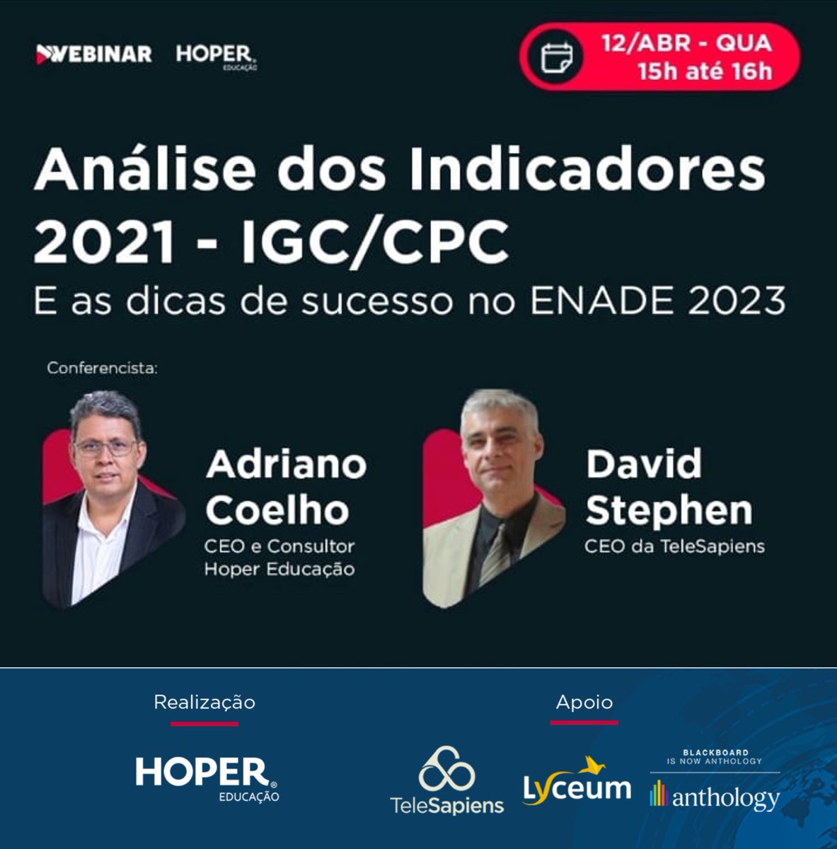 telesapiensed's tweet photo. Esperamos você ansiosamente hoje à tarde, sem falta!!!
Inscreva-se neste link:
https://t.co/o0kYLU7cXc

#ensinosuperior #educacaosuperior #educação #educacao #graduacao #graduação #enade #enade2023 #enade2022 #abmes #fnesp #semesp #abed #ciaed #hoper #prodeese #editora https://t.co/7GbkbIZOI6