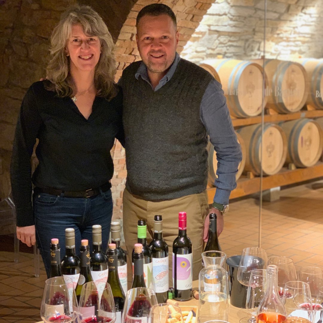 Throwback to a fantastic afternoon spent with Gašper Čarman in Goriška Brda in January.  Gašper treated us to a full portfolio tasting!
<a href="/gasper/">gasper</a>.carmen 
@gasper_wines
@decanterwards

croatiaunpacked.com/central-europe

#winemaker #gasper #peninabrut #pinotgrigio #palamida #slovenia