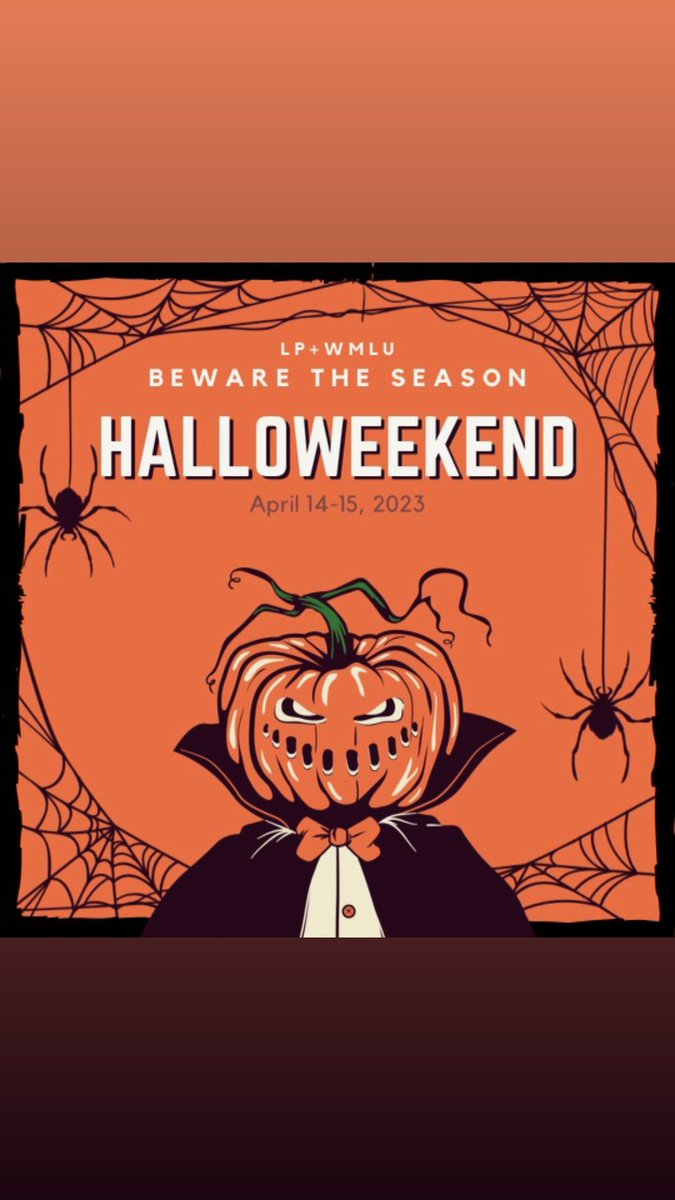 LancerPro's tweet photo. Spring Weekend is 3 DAYS AWAY‼️We are partnering with @ for a Halloween Costume Contest!! Go to our lancerlink and sign the google form if you wish to participate🚨 We can’t wait to see your amazing costumes 🎃! https://t.co/OGbUg1A2y2