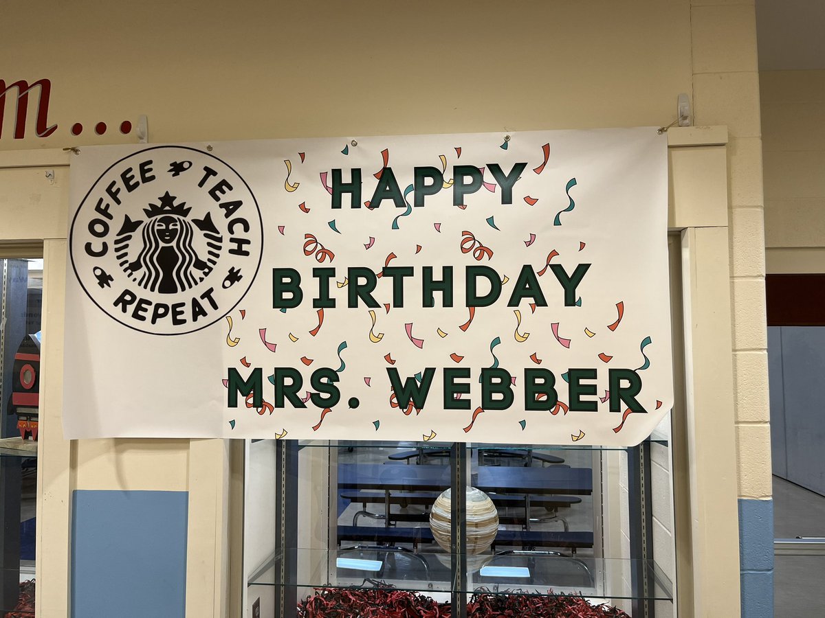 Our Rocket Staff loves a good theme and Starbucks is the best! Happy Birthday @webberlm <a href="/LakotaDistrict/">LakotaLocalSchools</a>