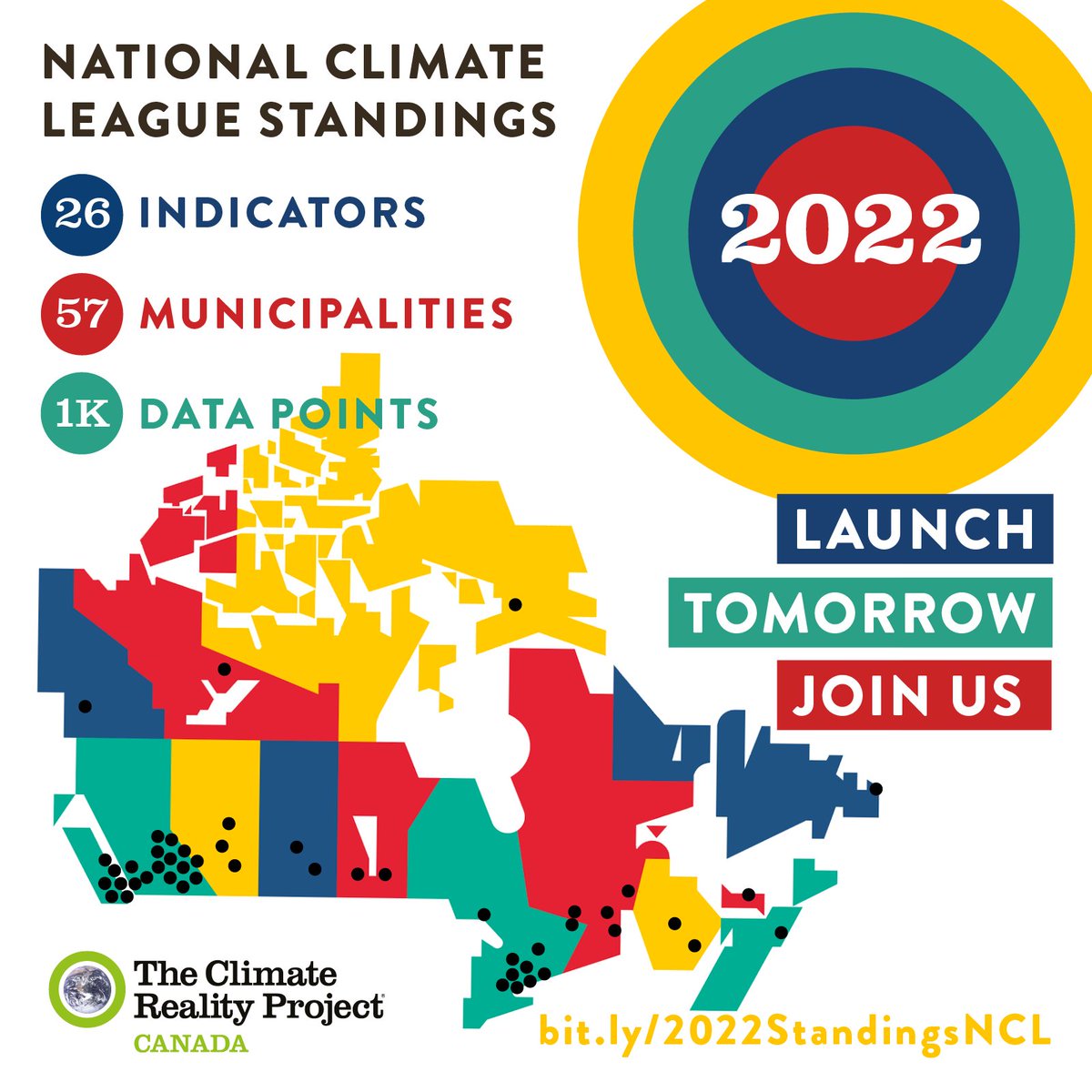 Which municipalities are leading on key indicators like public transit ridership, renewable energy, green space, and more! TOMORROW is the launch of the 2022 NCL Standings!! Don't miss it! ➡️ Register to participate: bit.ly/2022StandingsN… #climateaction #measurewhatmatters