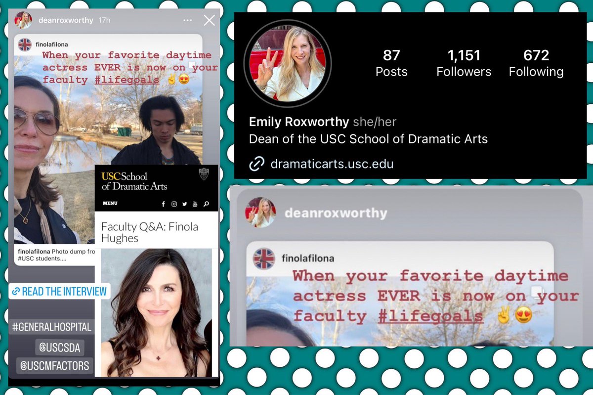 droxbury77's tweet photo. Totally convinced that there is nothing this woman can’t do & no one she can’t impress. Literally out here helping university deans reach #lifegoals. #USC #USCSDA
#FinolaHughes #Fin38 #gh60 #gh #vanna #Legend #Icon #NeverPeaks #FightOn #ProfessorHughes #TheBestOfTheBest https://t.co/8iM8binpPn