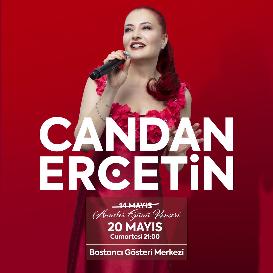 🎙️20 Mayıs 2023 | Bostancı Gösteri Merkezi Biletler @biletix’te! #candanerçetin #istanbul