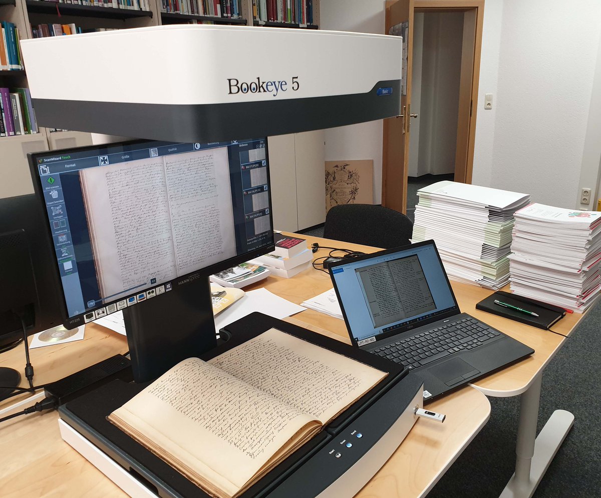 Ab heute können Ortschronisten und Heimatforscherinnen im Kreismuseum Bitterfeld für 4 Wochen historische Chroniken ihres Ortes und andere Materialien kostenfrei einscannen. Termine unter 03493 / 401113; Fax: 03493 / 401114, kreismuseum@anhalt-bitterfeld.de #ortschronik #heimat