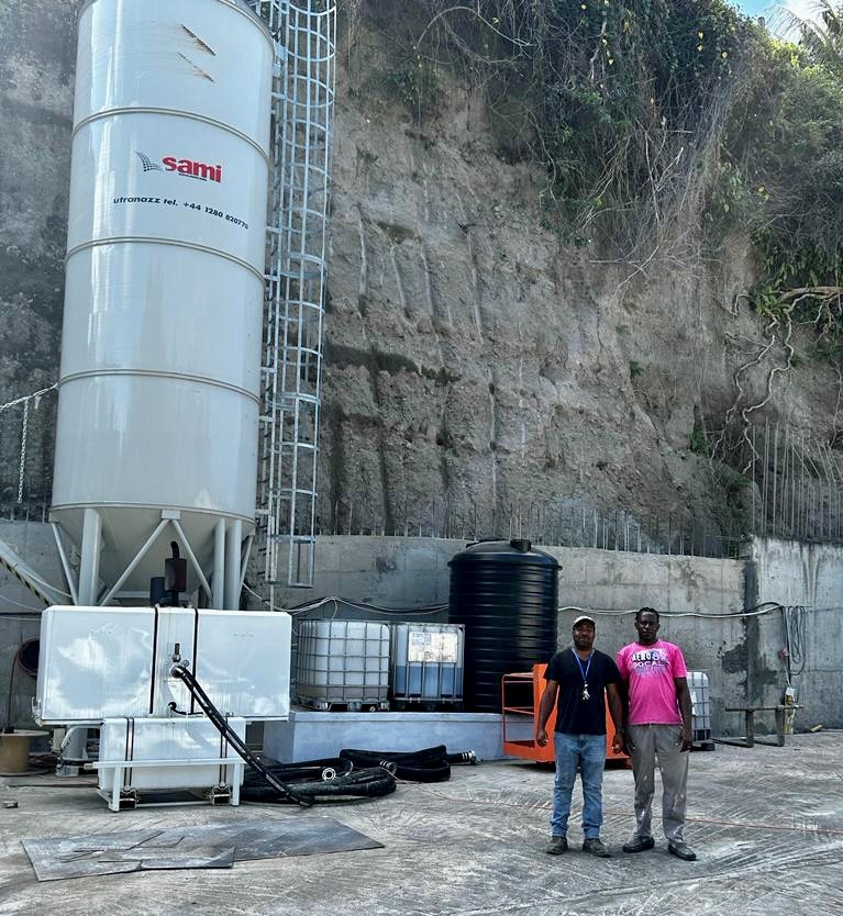 Our engineers recently jetted off to Dominica to install a total concrete batching solution for our customer CSK Concrete Services. We offer a top-notch service to our clients, so also carried out comprehensive operator training to ensure they get the best out of their plant.