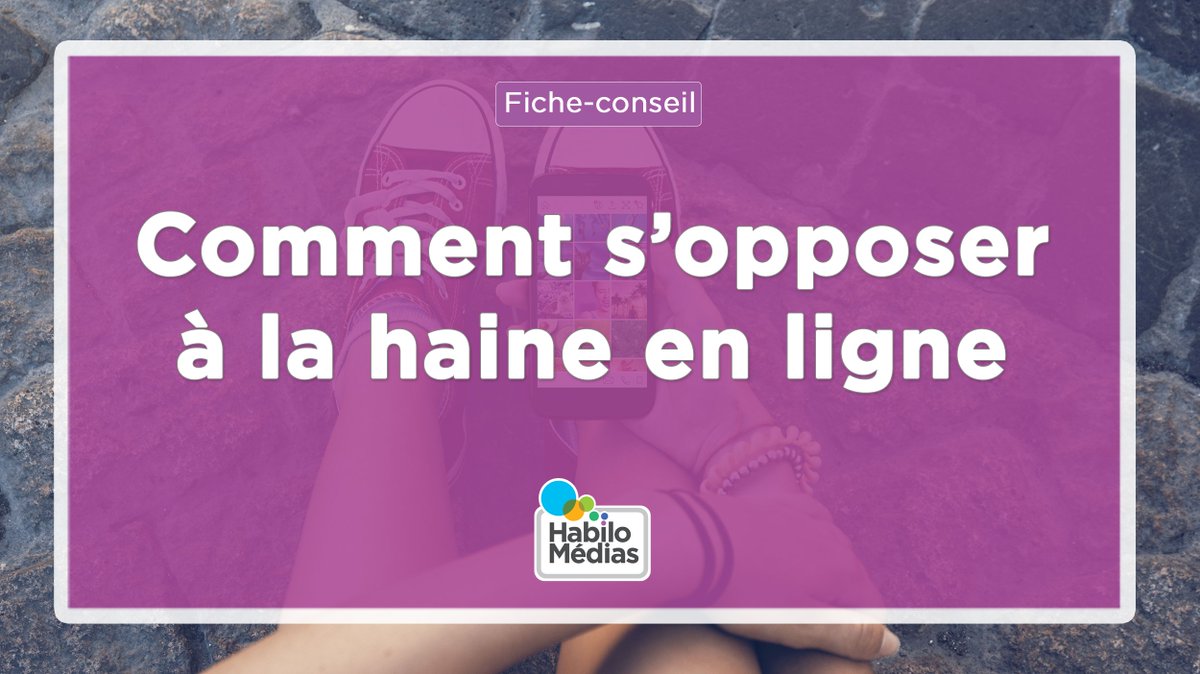 À l’occasion de la #Journéeinternationaledurose, ayons tous le courage de dénoncer la haine et les préjugés en ligne lorsque nous en sommes témoins. Partagez ces conseils avec vos enfants et faites-leur savoir qu’ils peuvent faire une différence : habilomedias.ca/ressources-p%C…