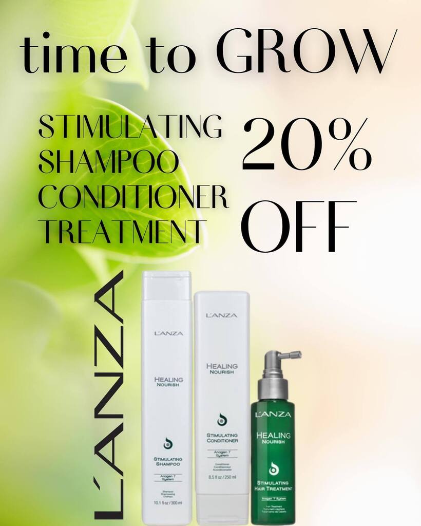 Salon in the Tower (@salontower) on Twitter photo Time to Grow!
Spring is dawning and growth is in the air. 🌱 Grass, trees, flowers, and HAIR! Give your locks a stimulating boost with <a href="/lanzahaircare/">L'ANZA Healing Hair Color & Care</a>’s Nourish Shampoo, Conditioner, and Treatment Spray, 20% off for the month of April!
.
.
.
#timetogrow #growbabygrow #hairgr… Time to Grow!
Spring is dawning and growth is in the air. 🌱 Grass, trees, flowers, and HAIR! Give your locks a stimulating boost with <a href="/lanzahaircare/">L'ANZA Healing Hair Color & Care</a>’s Nourish Shampoo, Conditioner, and Treatment Spray, 20% off for the month of April!
.
.
.
#timetogrow #growbabygrow #hairgr…