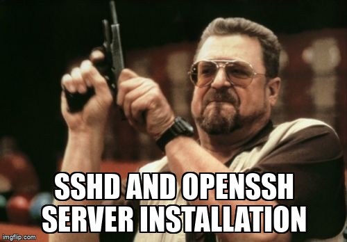askubuntumemes's tweet image. sshd and openssh server installation askubuntu.com/questions/5110… #sshd #softwareinstallation