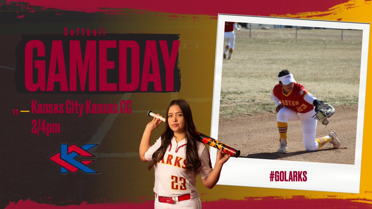 Game Day! 
vs. Kansas City Kansas Community College
🗺️  Hesston, KS
⏲️ 2pm/4pm
📺 kjcccsports.net/hesstoncollege/
#GoLarks