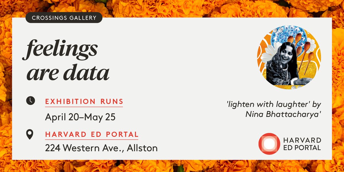 HarvardLocal's tweet photo. Coming soon to the Harvard Ed Portal's Crossings Gallery ➡️ "feelings are data" by artist @onlynina!  

This collage series weaves together affirmations &amp;  archival images to invite curiosity about community, care, &amp; our internal worlds. Learn more: https://t.co/cHc28y4an7 https://t.co/OpTrq3vFrl