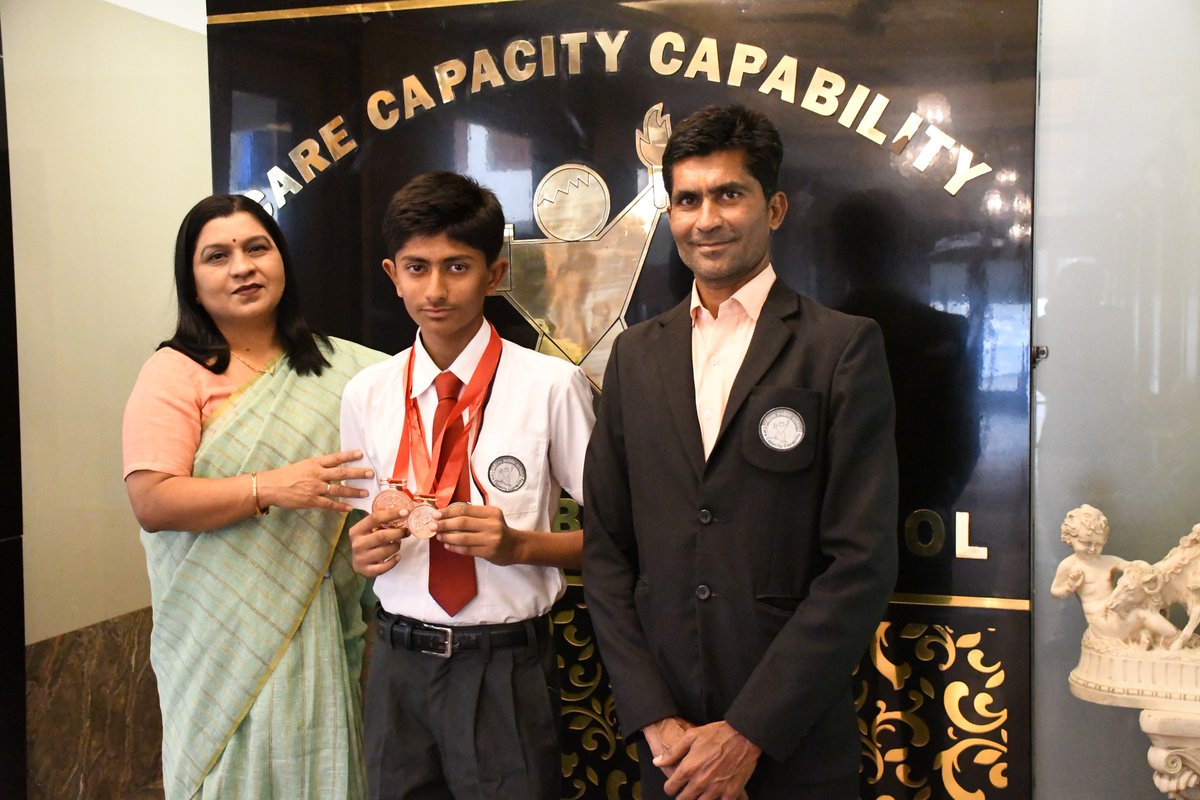 indorepublicsch's tweet photo. 'Victorious performance is merely the reflection of the Champion's attitude!'
Indore Public School, Main Campus feels elated to share that our Horse Riders Sanskar Rathore (ClassX) and Aaradhya Singh Chouhan  (Class VIII) performed brilliantly in the Horse Show organized at Delhi https://t.co/7rKwA5rsD2