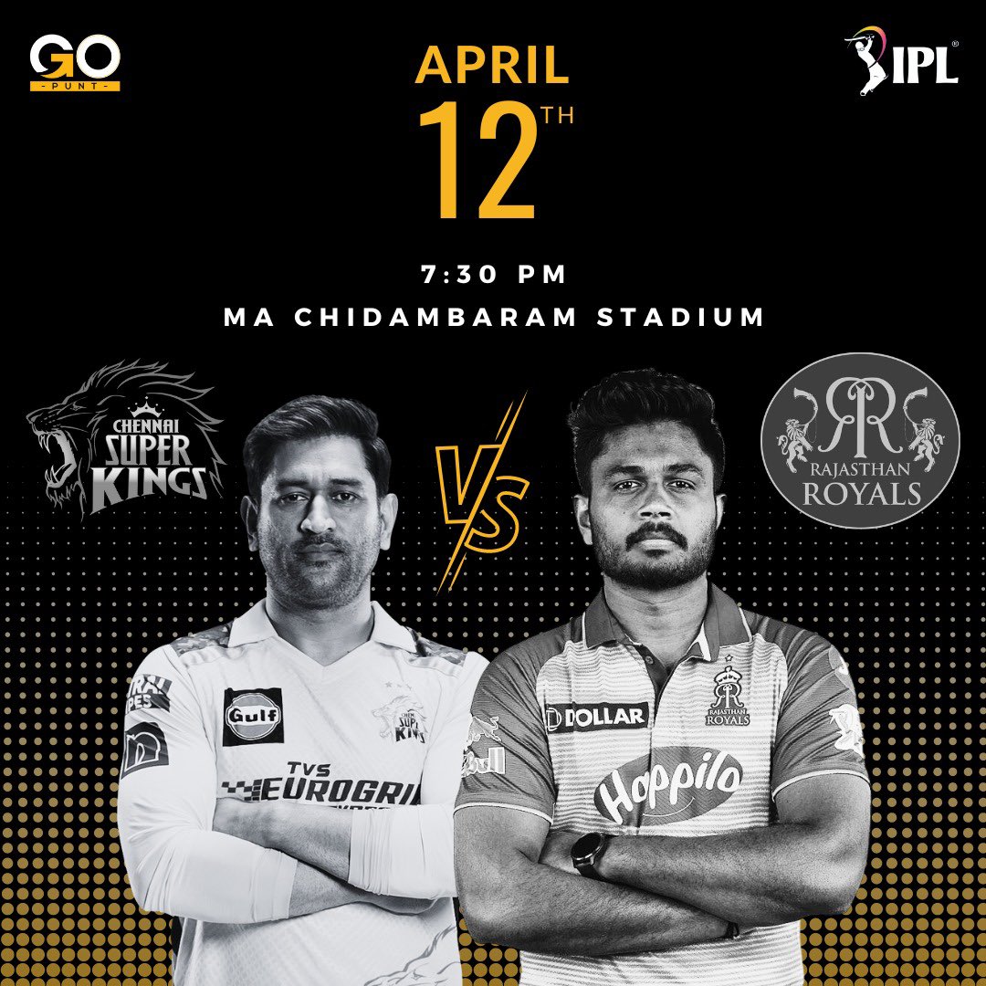 gopuntglobal's tweet image. An exciting match starting soon! Who’s team are you on?😍

#ipl #ipl2020 #tataipl #tataipl2023 #csk #chennaisuperkings #rr #rajasthanroyals #cricketfever #CricketTwitter