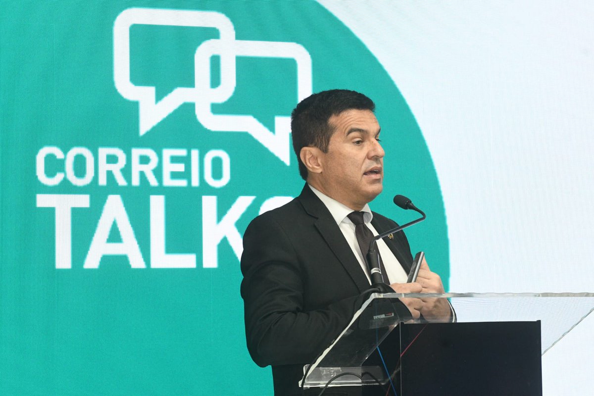 correio's tweet photo. O tema do primeiro painel é: A reforma é possível.
Mauro Silva, presidente da Unafisco: "É pouco significativa a tributação do patrimônio"
📸 Ed Alves/CB
#reformatributaria #CBTalks https://t.co/XYeBnrJWpF