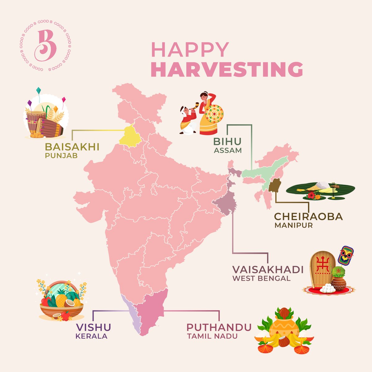 goodbfoods's tweet image. At GOODB, we celebrate the beauty and richness of these cultures with natural, healthy and delicious products that are perfect for enjoying the flavors of the season. Let's welcome the new season and the New Year with GOODB.
#goodb #goodbfoods #SpringArrival #NewYear #culture