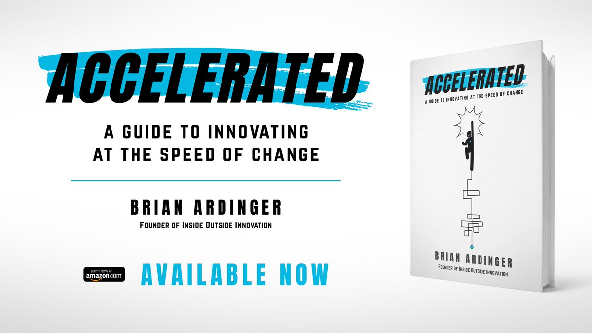 Interested in what it takes to become an Innovation Accelerator? Check out my new book, Accelerated: A Guide to Innovating at the Speed of Change - ardinger.com