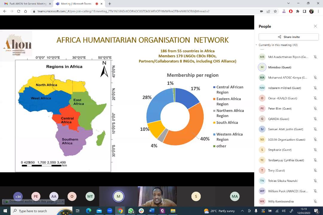 NaomiAyot's tweet image. Happy to participate in @AHONAfrica 1st General Assembly with interesting information presented regarding the first survey conducted by AHON, the TOR etc. #Localizationagenda
