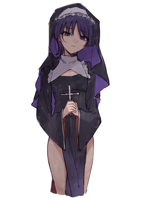 その格好でシスターは無理でしょ 