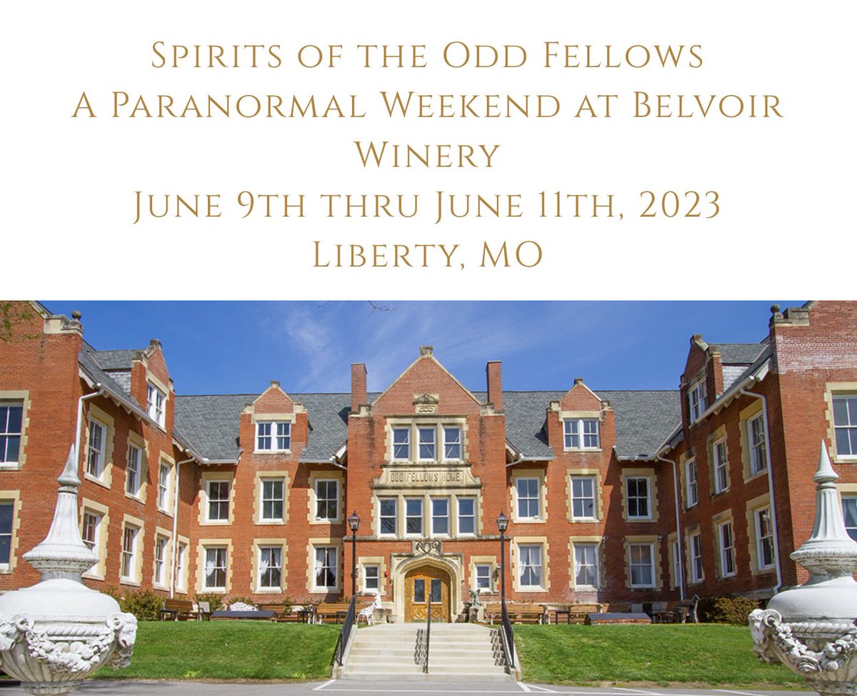 amybruni's tweet photo. Who wants to join me and a whole lot of other cool paranormal folks at one of my favorite haunts for a whole weekend? 

https://t.co/66iZecv0Bl https://t.co/10UY9ZDBlA